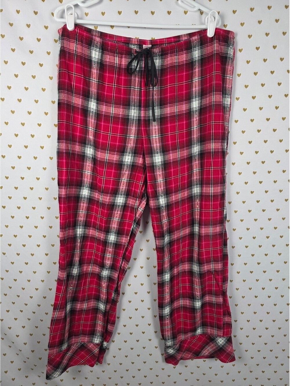 Victorias Secret Red Plaid XL Sleep Pants Pajama PJ Bottoms